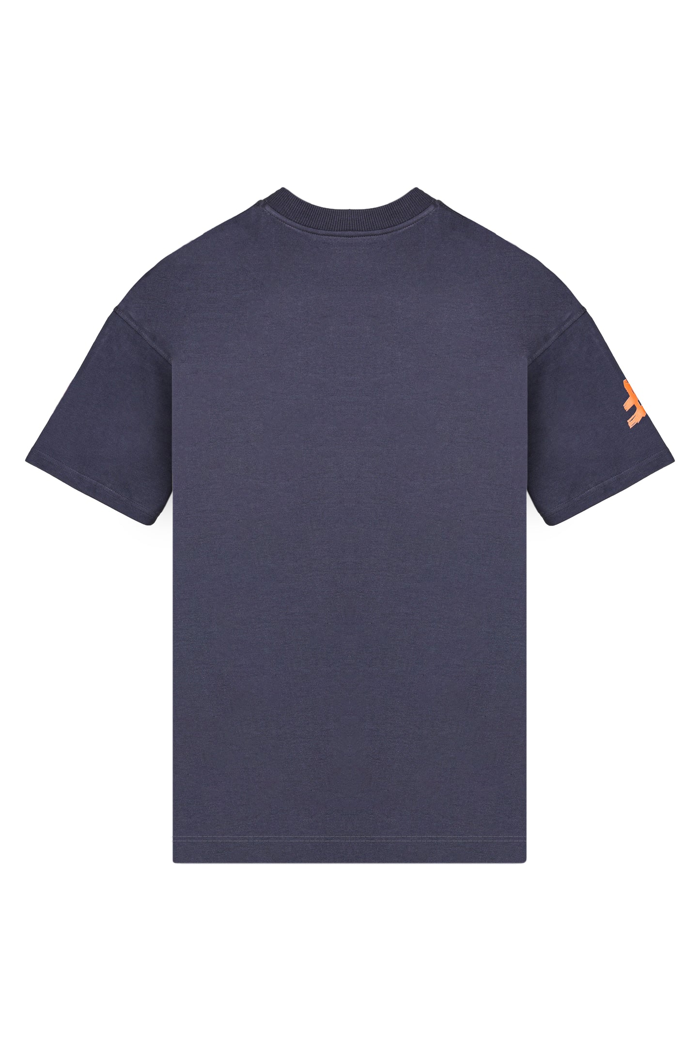 'Push Harder' Oversized Slate Grey T-shirt