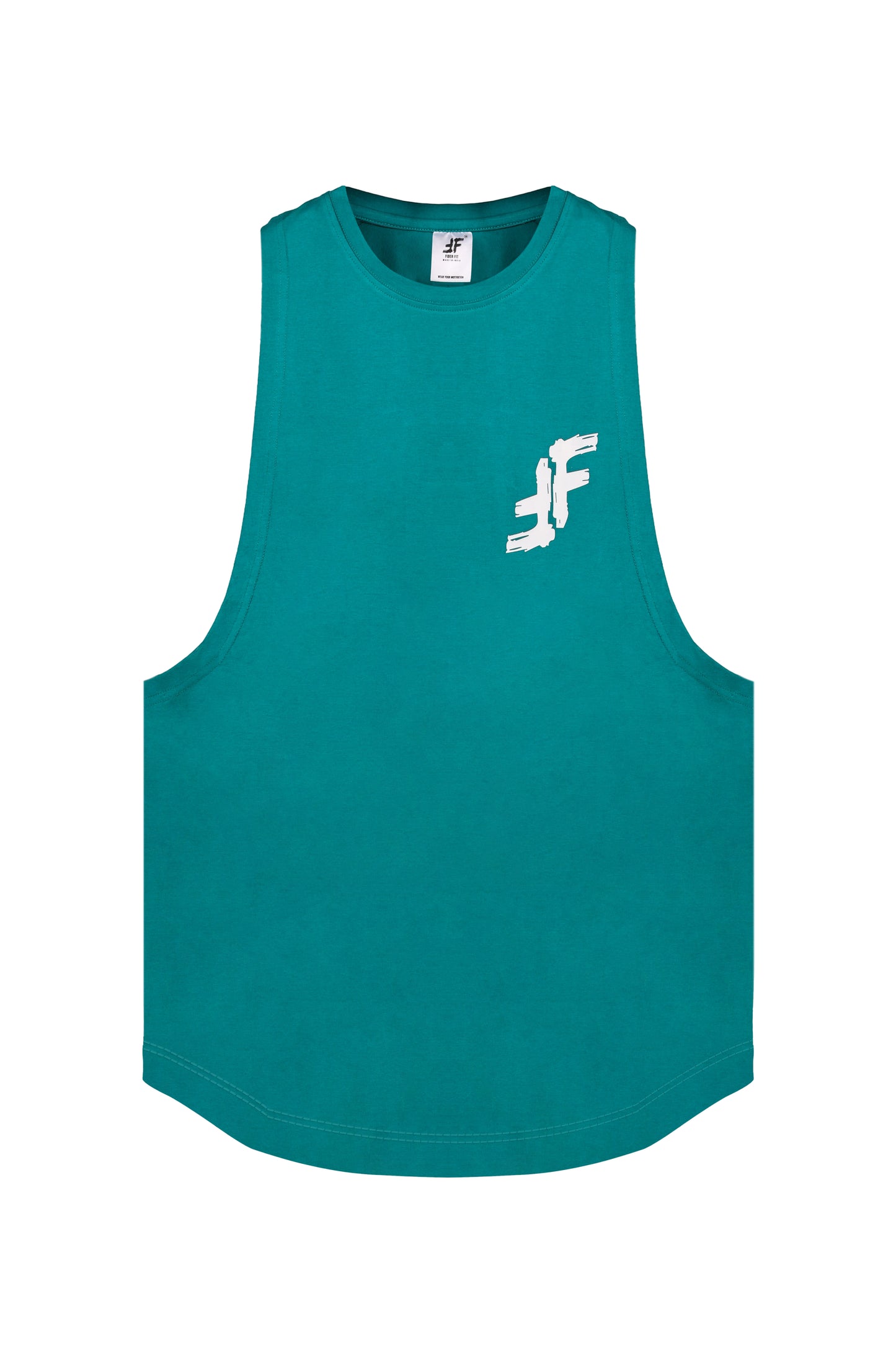 Ramar Green Drop Cut Tank