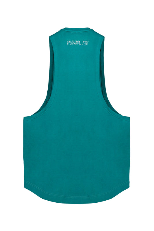 Ramar Green Drop Cut Tank