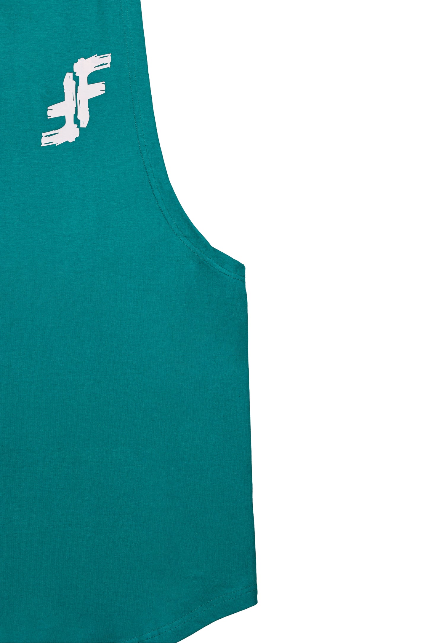 Ramar Green Drop Cut Tank