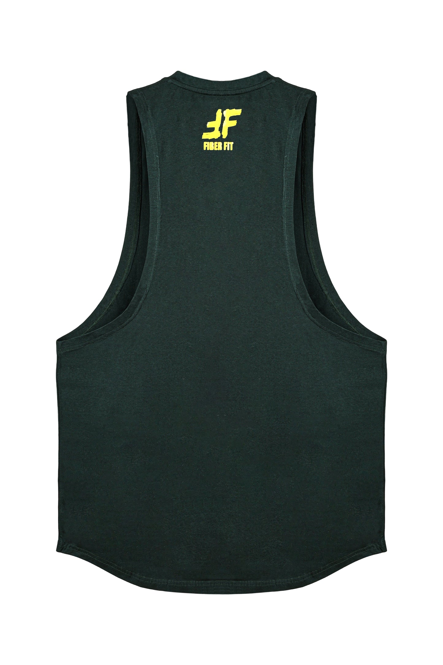 Push Press Pull Forest Green Tank