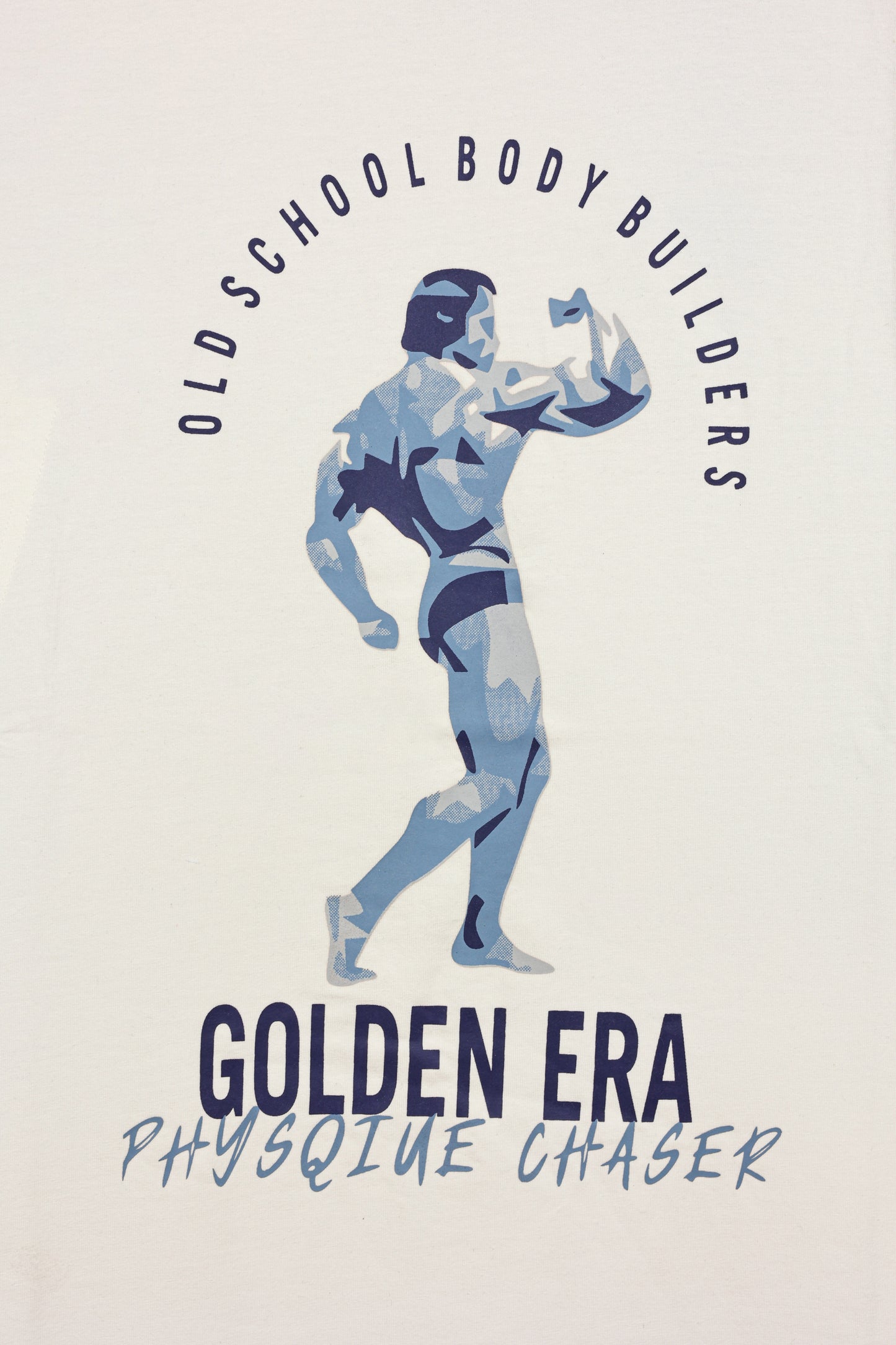 Golden Era Physique Chaser Off-White Drop Cut Tank