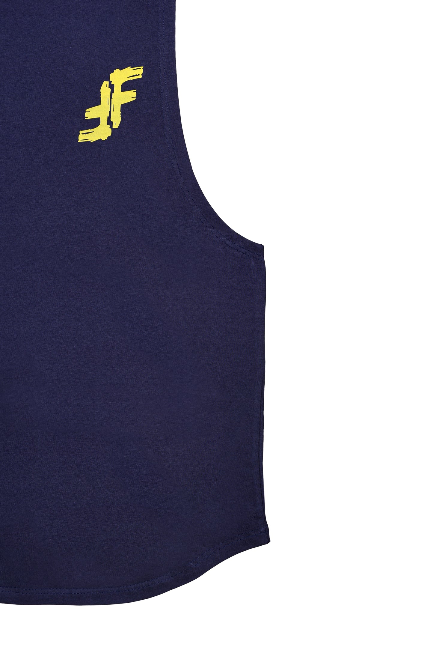 Navy Blue Drop Cut Tank