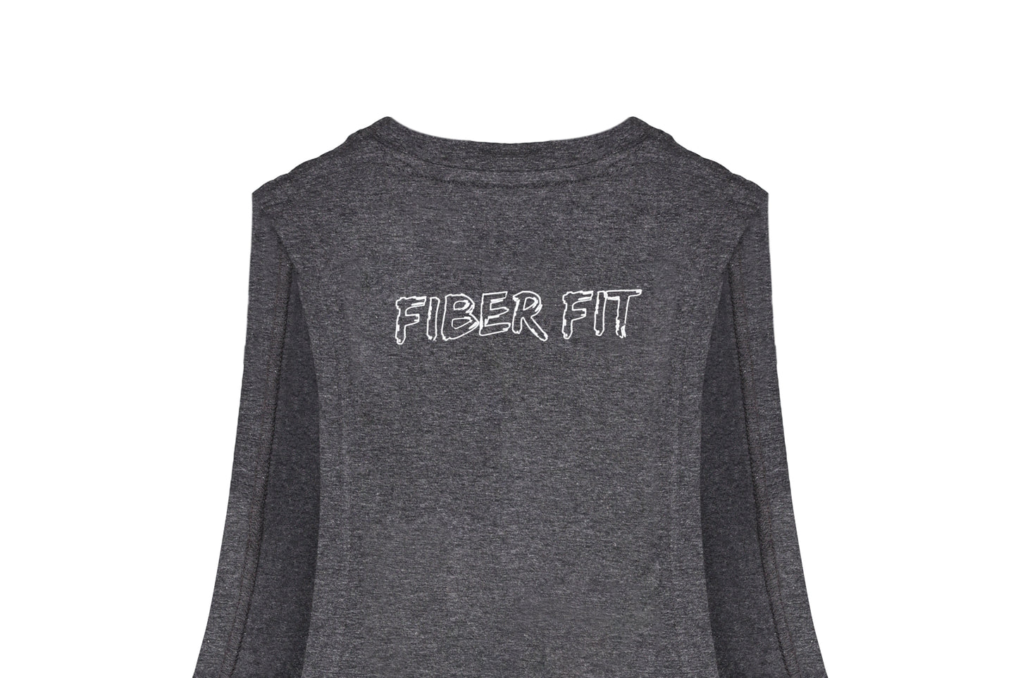 Grey Melange Drop Cut Tank