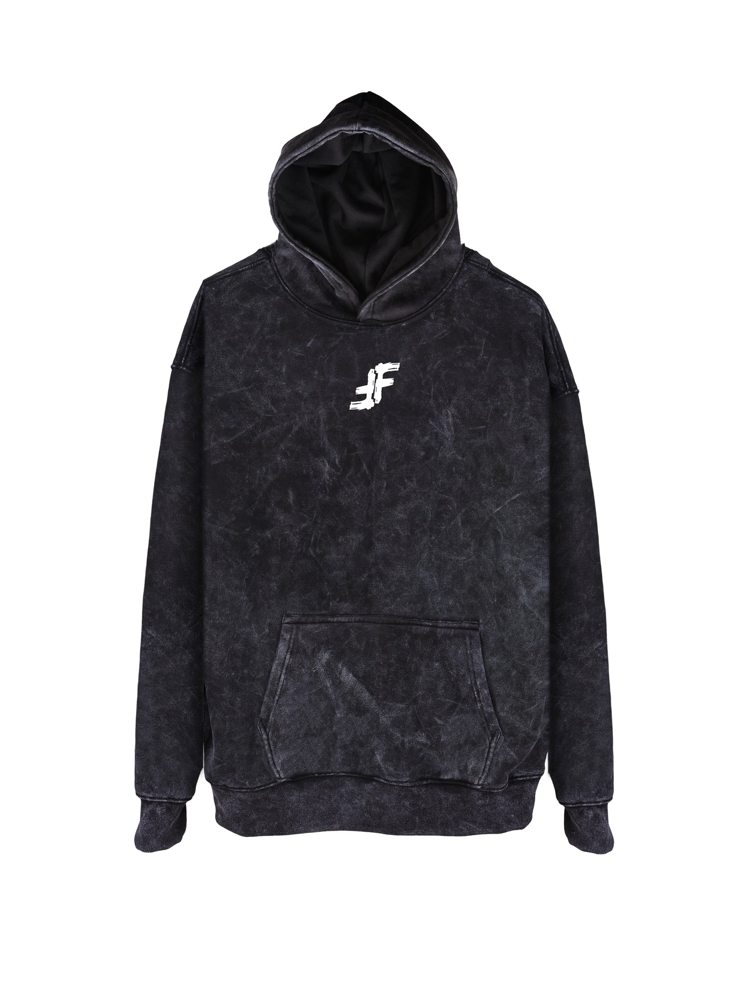 Oversized Hoodie Acid Wash