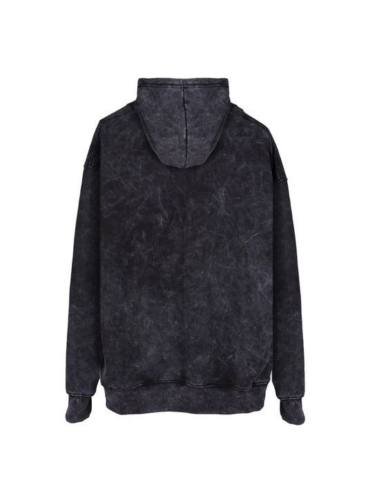 Oversized Hoodie Acid Wash