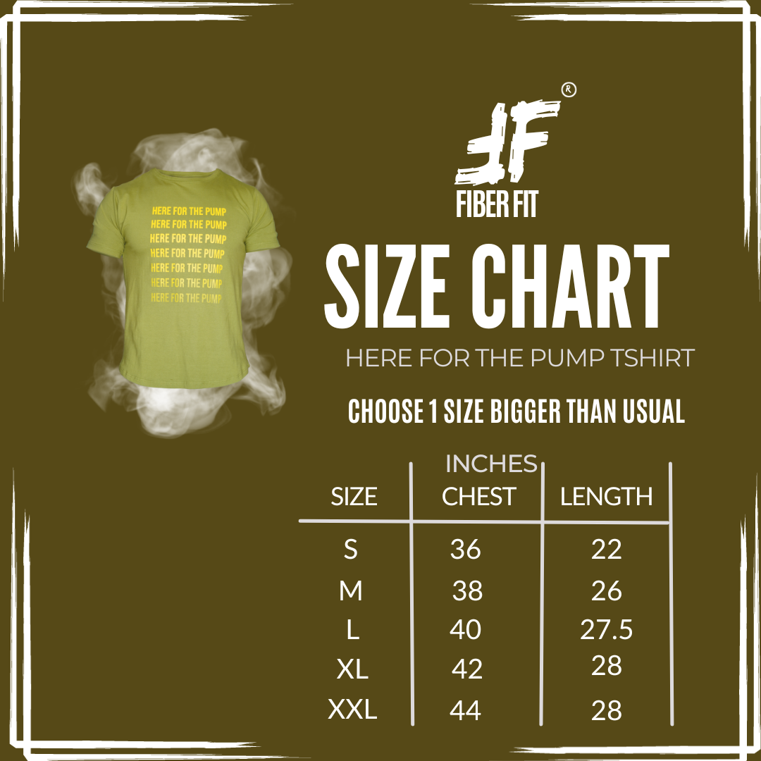 Here For The Pump Workout Tee