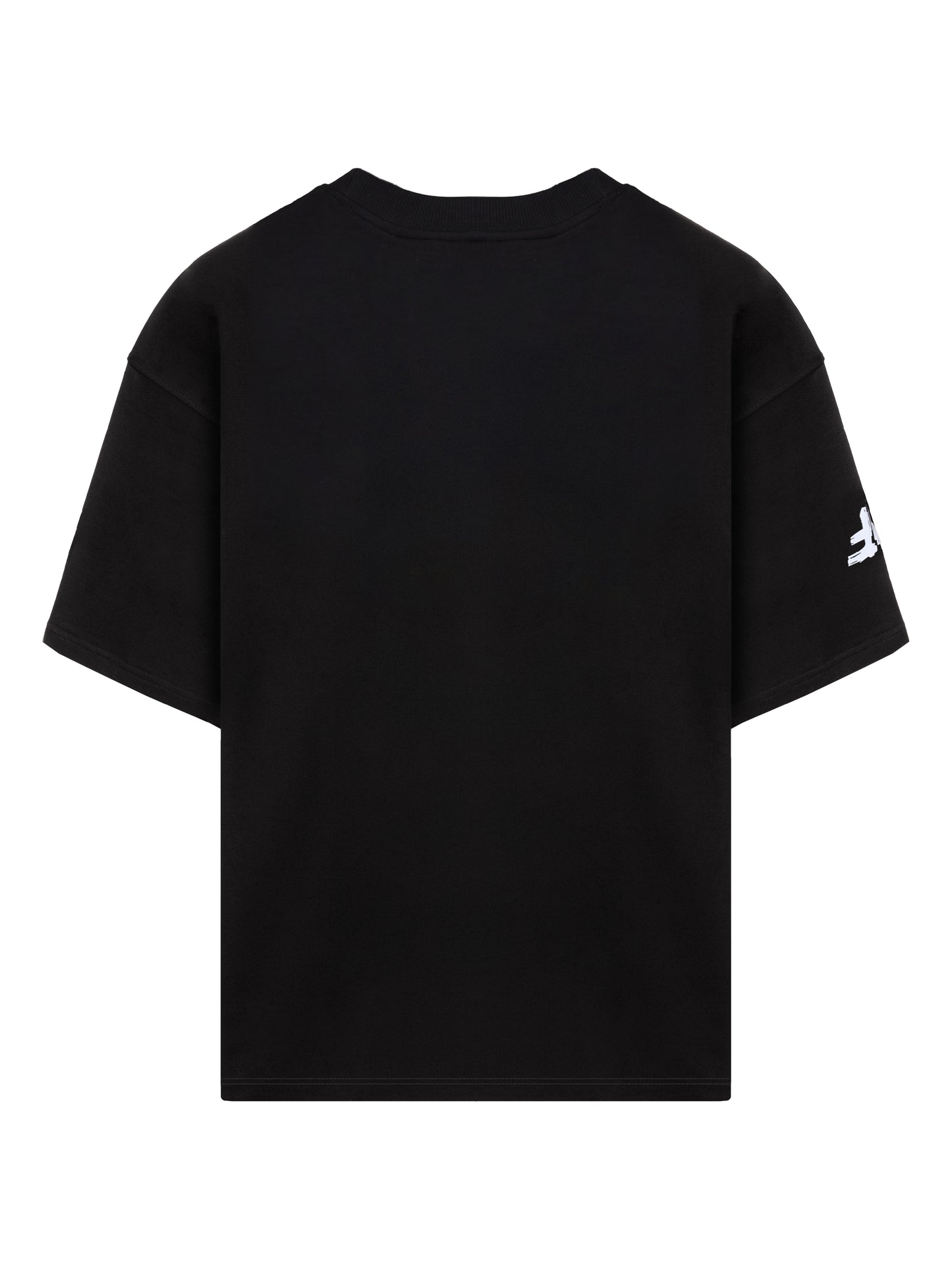 'Therapy' Oversized Black T-shirt