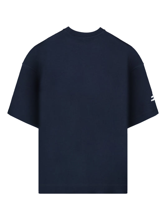 'Therapy' Oversized Dark Navy T-shirt