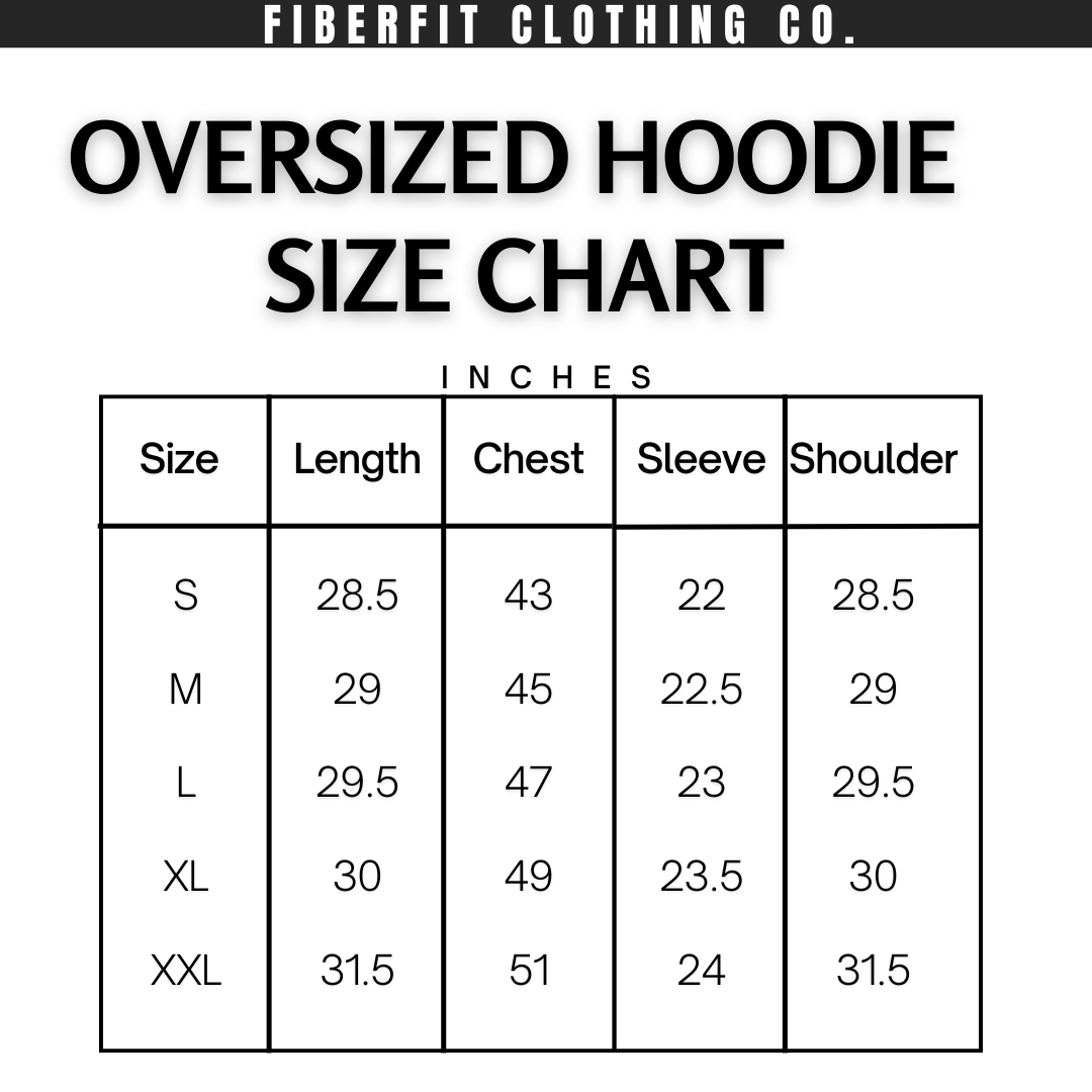 Oversized Hoodie Acid Wash