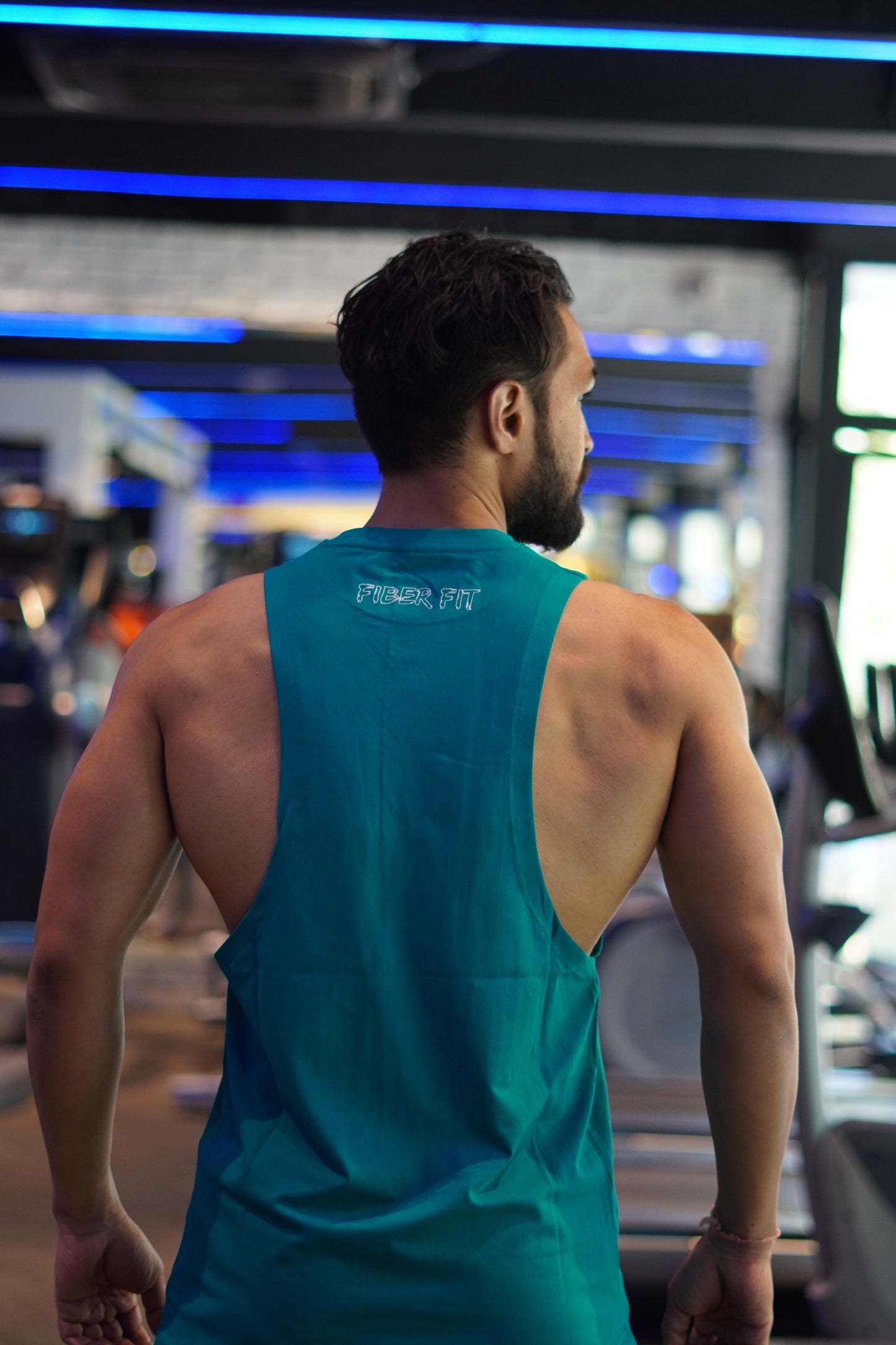 Ramar Green Drop Cut Tank