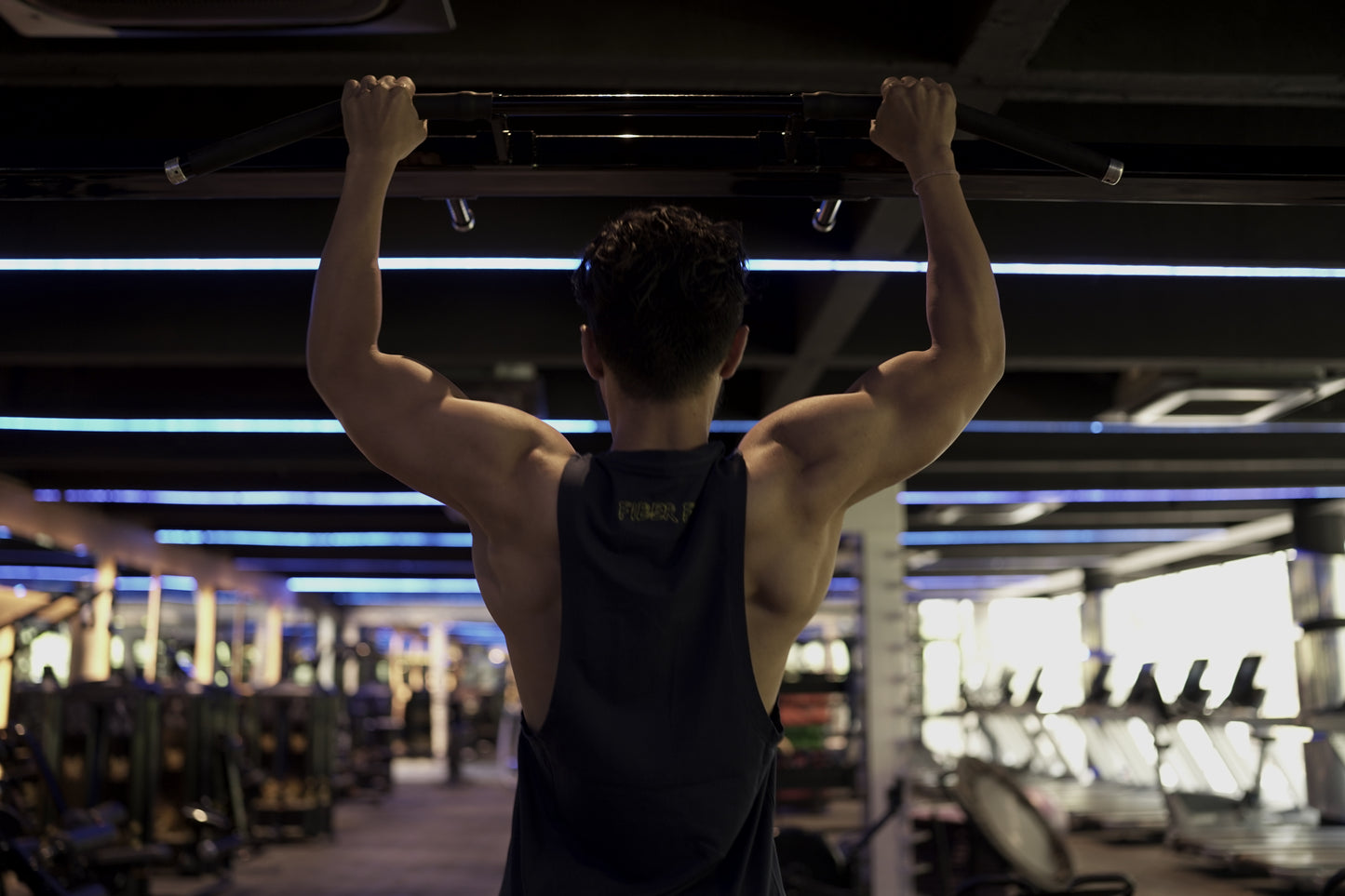 Navy Blue Drop Cut Tank