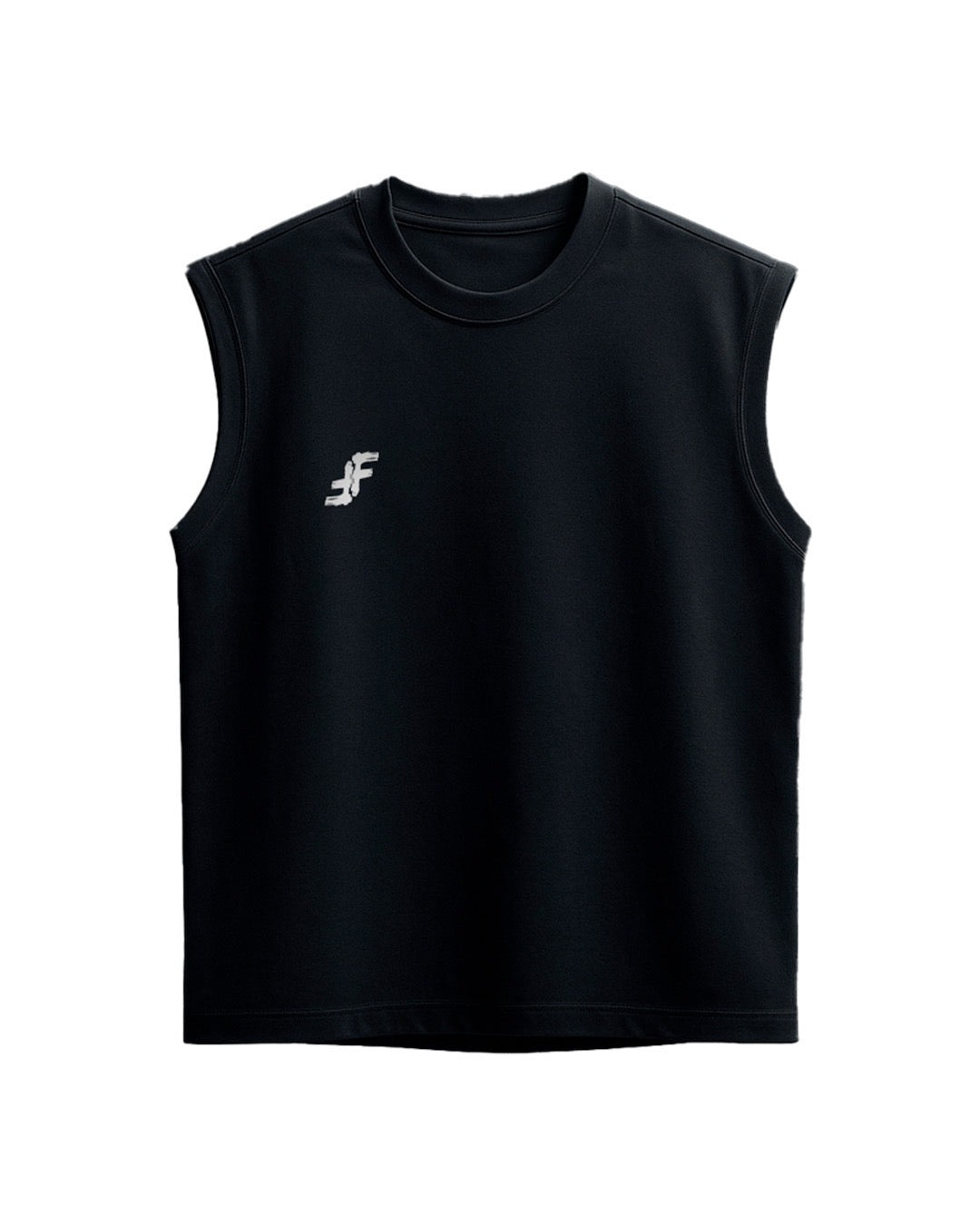 TerryFlex Essentails Sleeveless Tee Black
