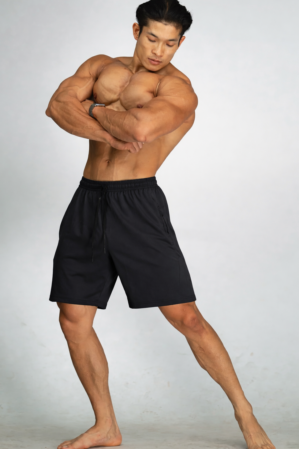 TechVelocity Training Shorts Aqua