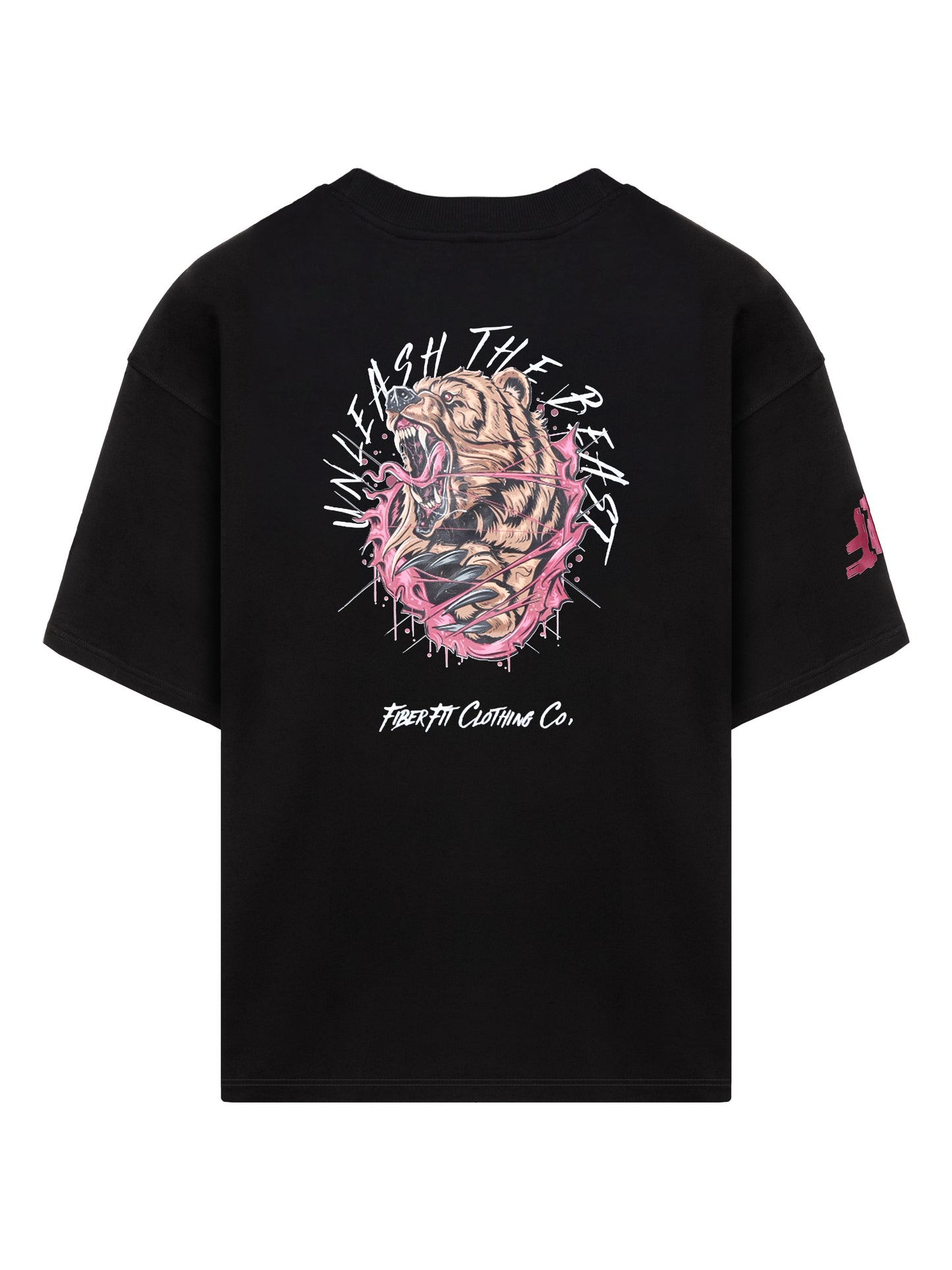 Unleash The Beast Oversized Graphic Tee