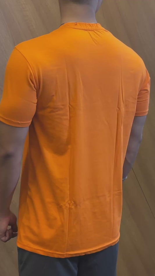 Solar Orange Light Regular Fit Tshirt