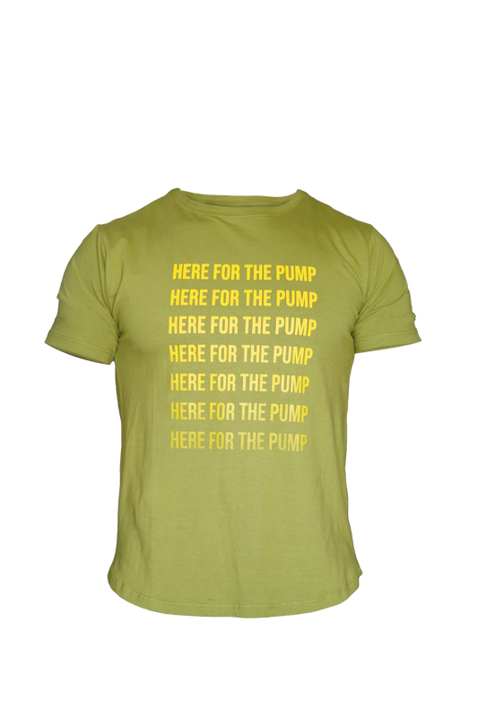 Here For The Pump Workout tee