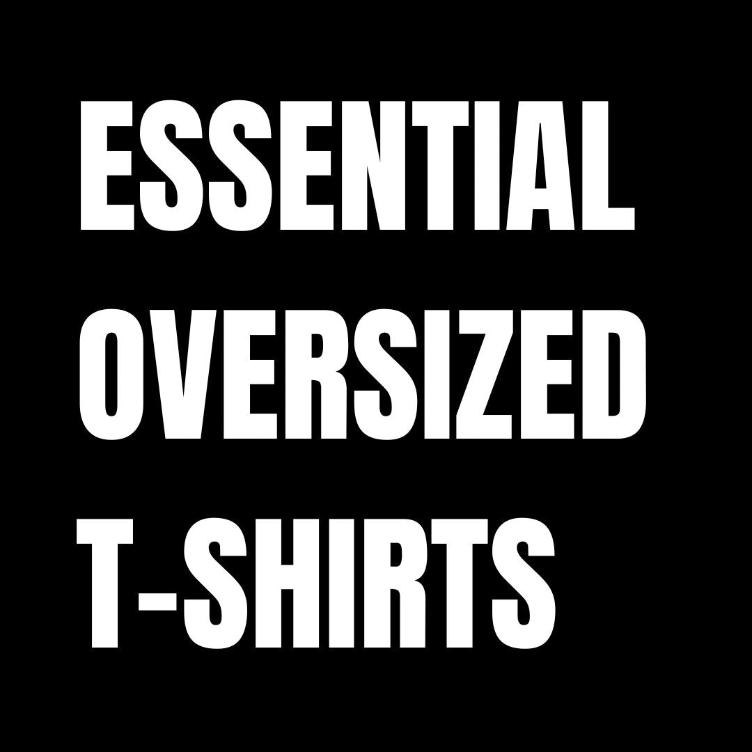 Oversized Tee's Heavy