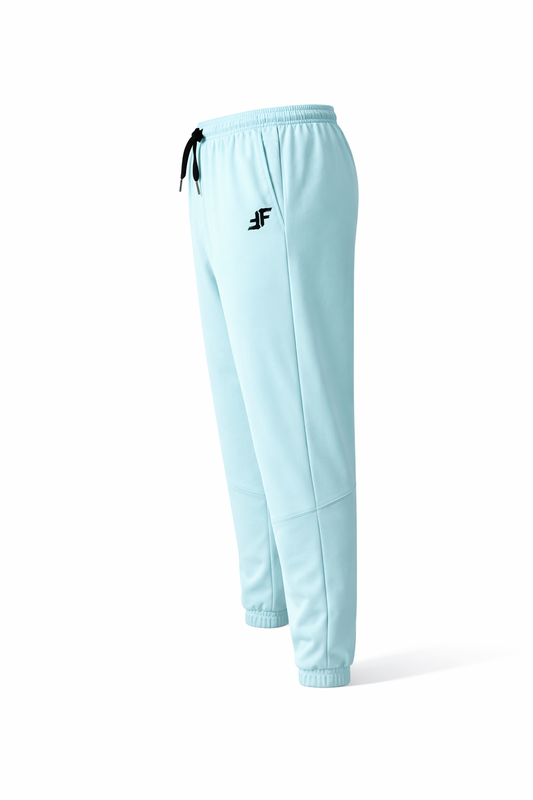 TechVelocity Aqua Blue Gym Joggers