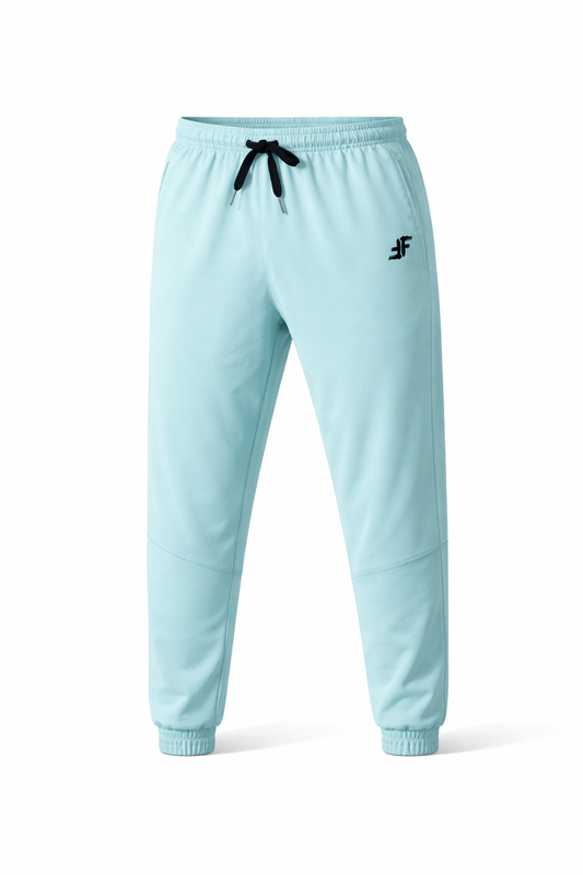 TechVelocity Aqua Blue Gym Joggers