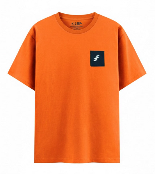 Solar Orange Light Regular Fit Tshirt