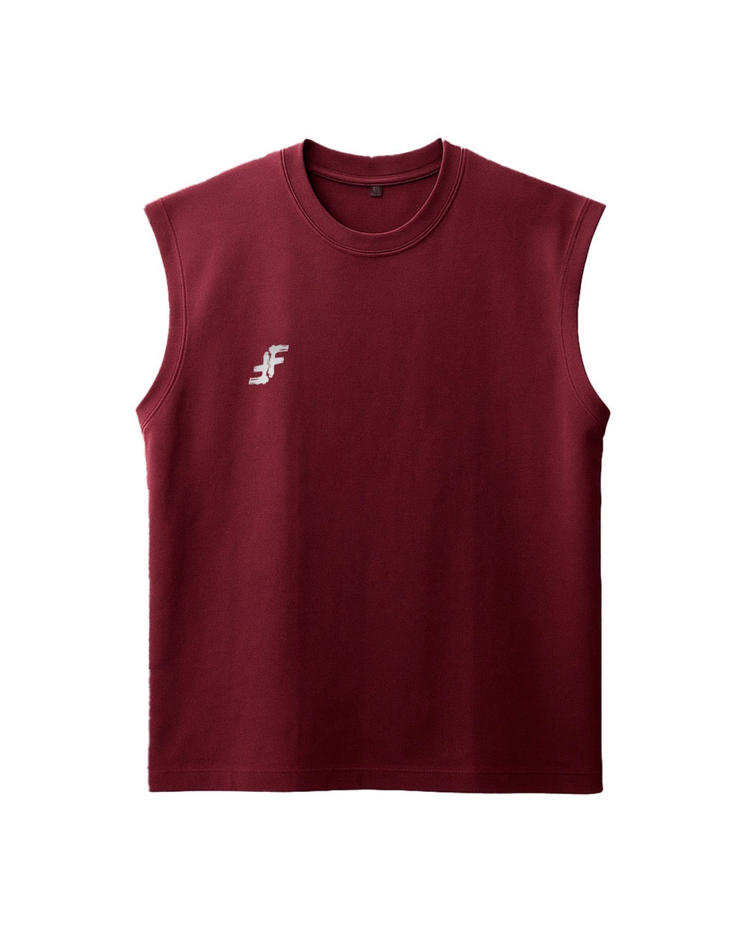 TerryFlex Essentails Sleeveless Tee Deep Red