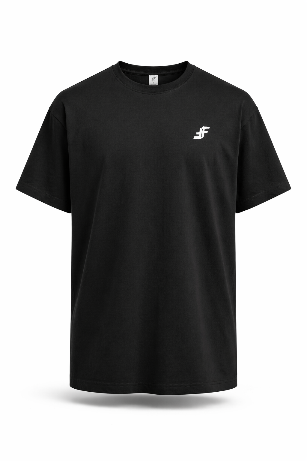 Classic Black Oversized Tshirt Light
