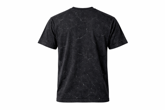 French Terry Acid Wash Oversized T-Shirt
