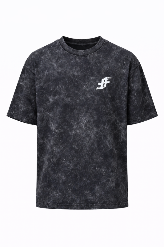 Acid Wash Oversized Essential Tee