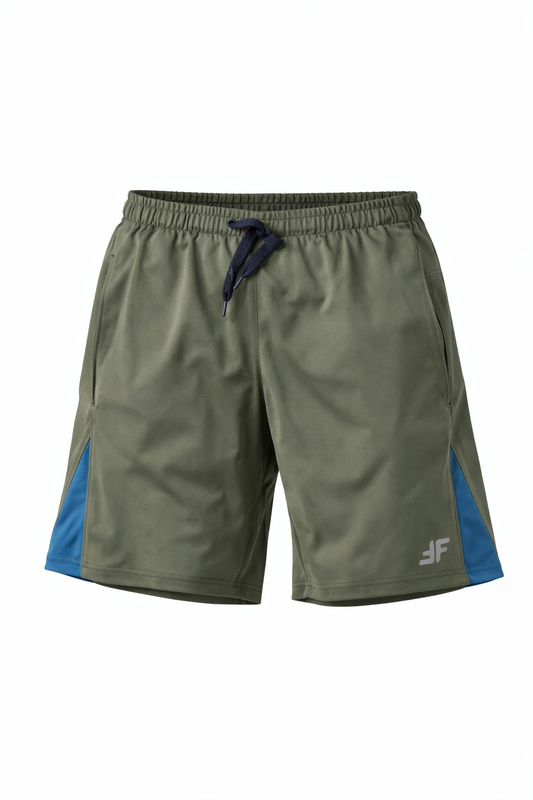TechVelocity Training Gym Shorts Olive