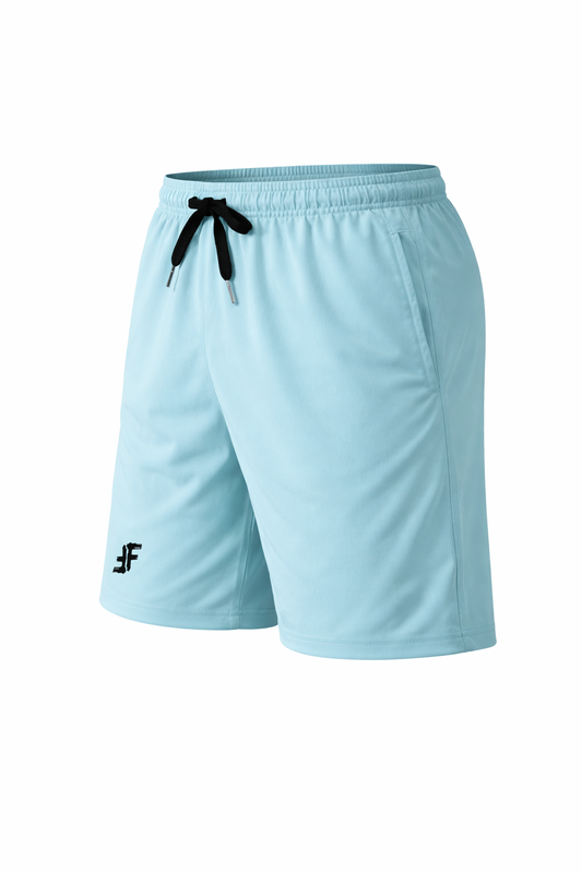 TechVelocity Training Shorts Aqua