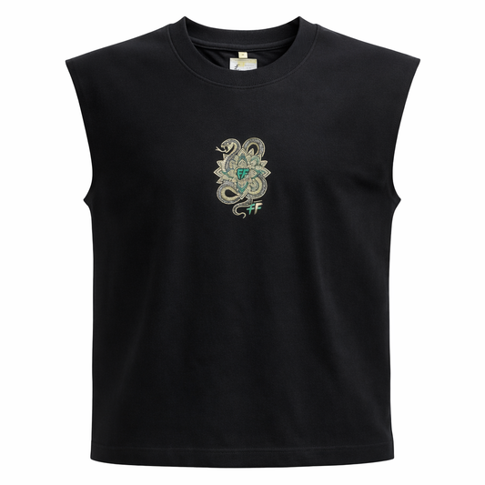 Venom – French Terry Oversized Sleeveless Tee