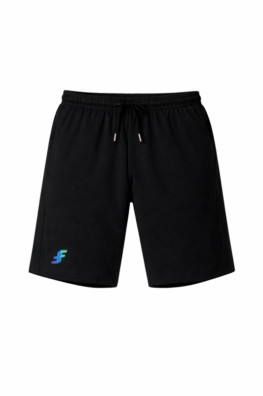 TechVelocity Training Gym Shorts Jet Black