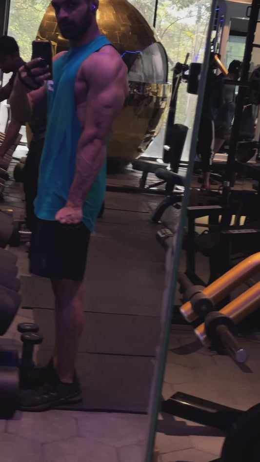 Ramar Green Drop Cut Tank